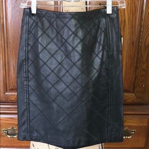 Leather Skirt